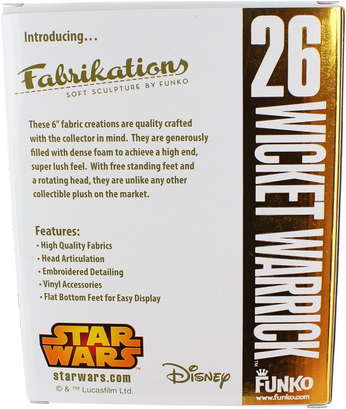 Funko Fabrikations: Star Wars - Wicket Action Figure