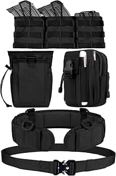 M.　他購入禁止　ベルトカスタムセット　サバゲー引退 Amazon.co.jp: Roof Ren 【7点セット】 サバゲー ベルト