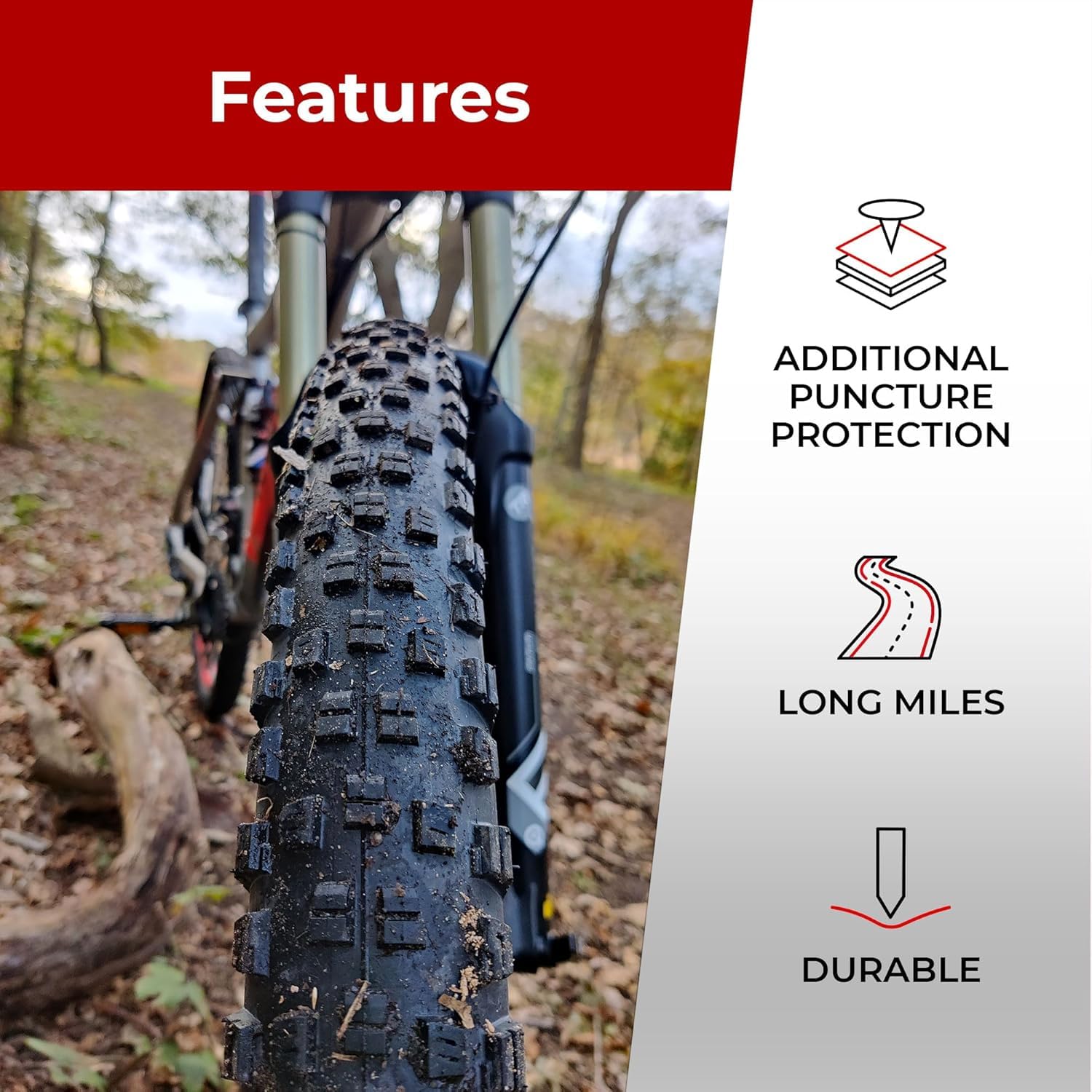 Fincci MAORI Copertone MTB 29 x 2.25 Pieghevole 57-622 60 TPI con Protezione in Nylon – Pneumatico 29 Pollici per Mountain Bike Antiforatura - Ideale per Percorsi Fuoristrada