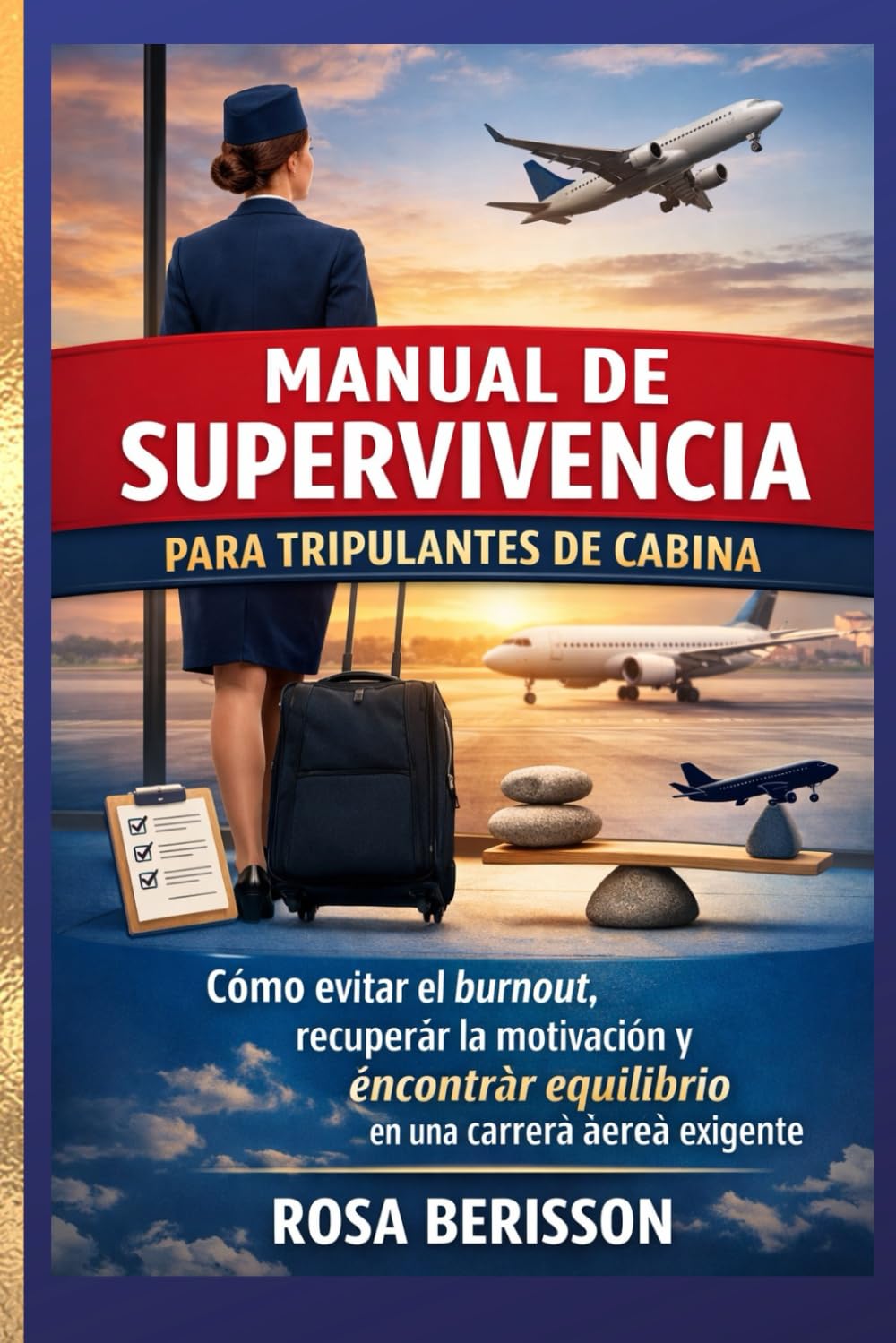 MANUAL DE SUPERVIVENCIA PARA TRIPULANTES DE CABINA: “Cómo evitar el burnout, recuperar la motivación y encontrar equilibrio en una carrera aérea exigente”