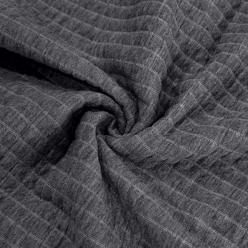 Men's Waffle Sweatshirt - Autumn Winter Quarter Zip Loose Fit Pullover for Vacation Daily Life - Image 6