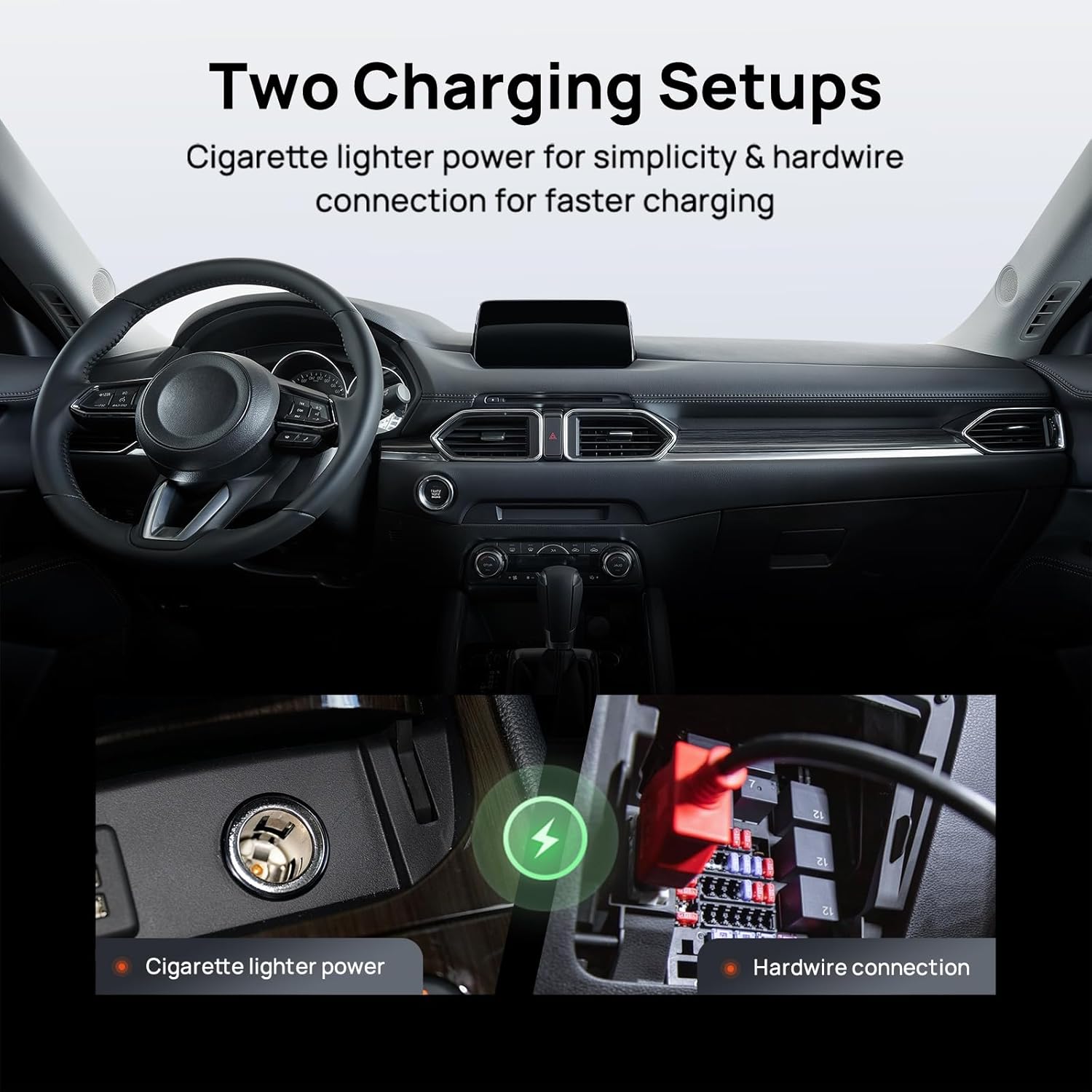 【70mai X800 Dash Cam + UP05 + PS01】 70mai Dual Dash Cam Front and Rear 4K, Car Camera for Cars with Sony IMX678, STARVIS 2 Night Vision, 4G LTE, AI Motion Detection, ADAS, 5GHz Wi-Fi 6