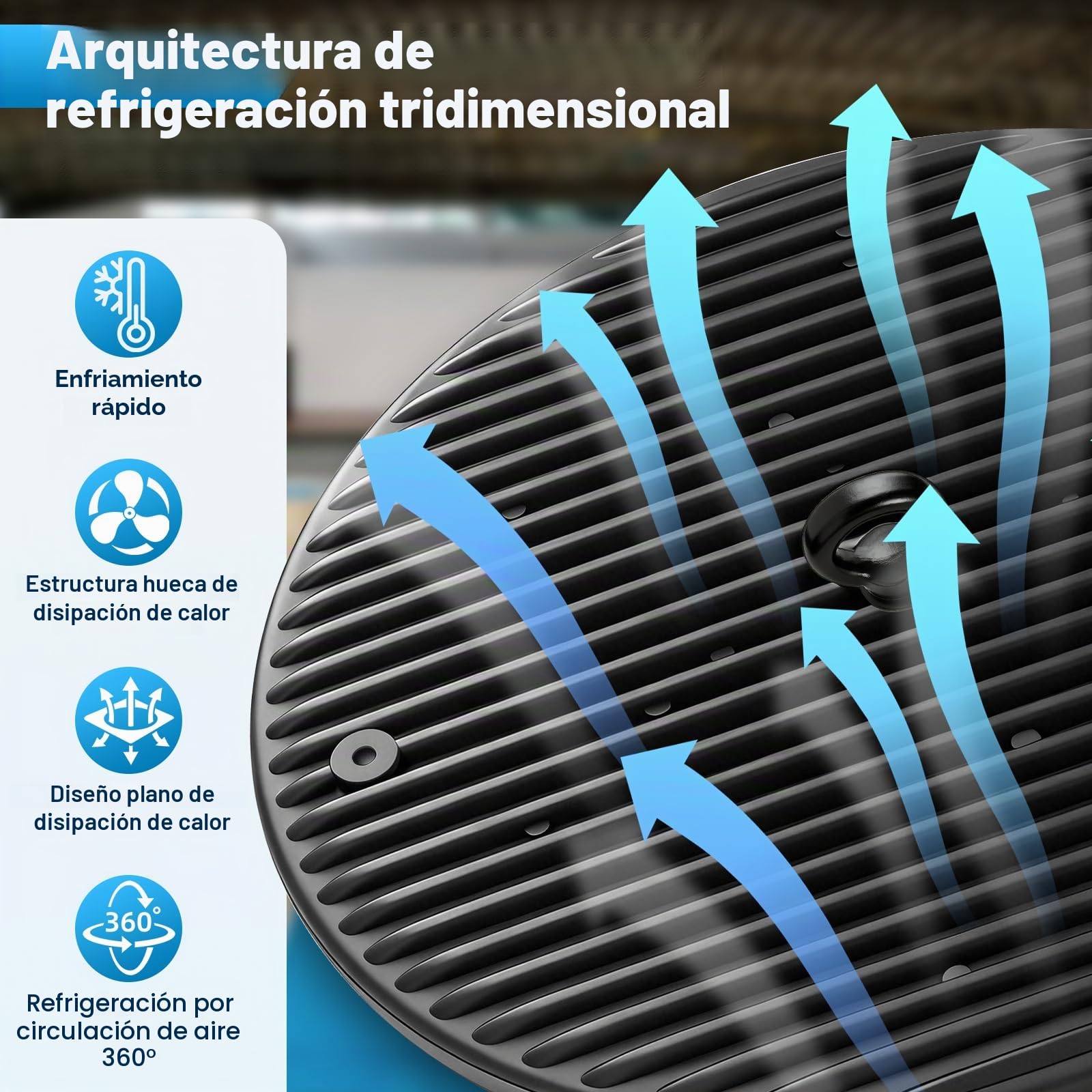 2Pack 500W UFO LED Lámpara de Alta Bahía, 50000LM Focos Interior Techo,6500K Ultrafina Iluminación de Almacén,IP67 Impermeable Naves Industriales Para Patio,Garaje,Fábrica,Taller