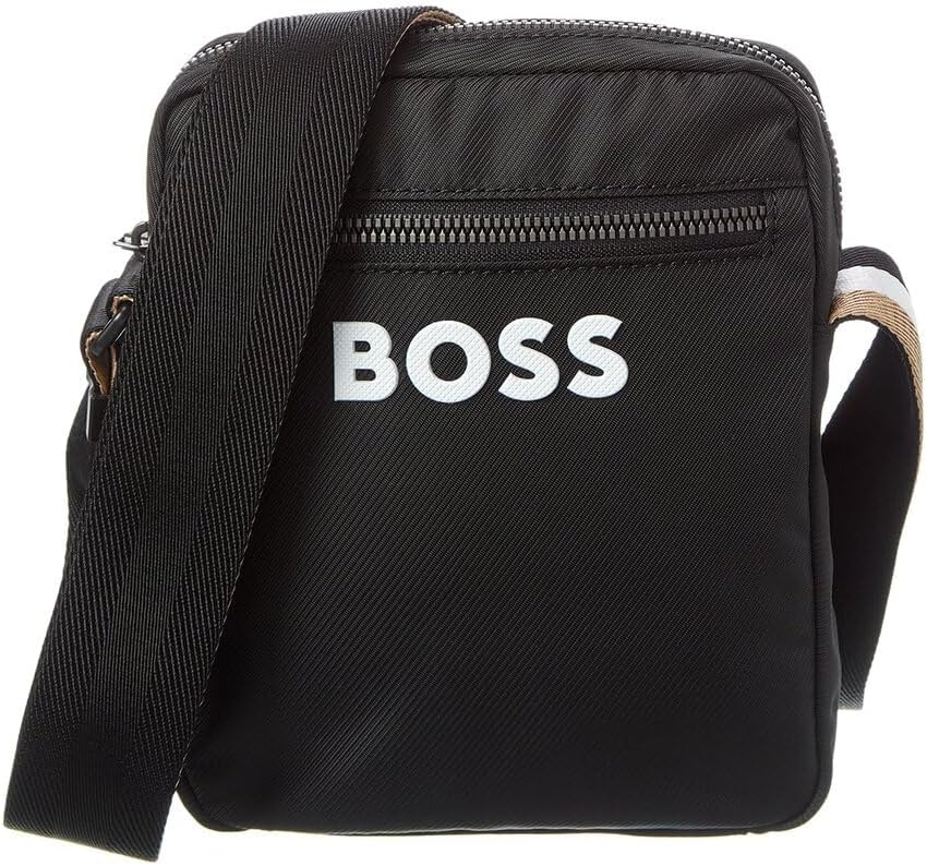 BOSS Men's Catch Nylon Small Crossbody Bag