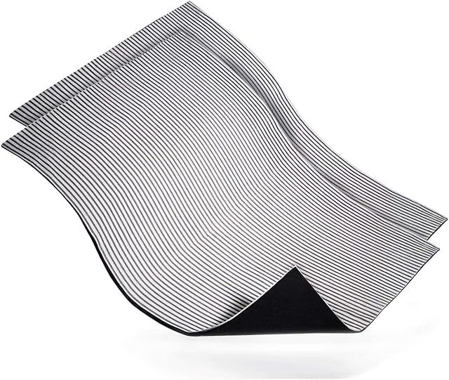 HEYNNA® Zestaw 2 filtrów do okapów kuchennych uniwersalny filtr kombi 2 w 1 filtr z węgla aktywowanego + filtr przeciwtłuszczowy zestaw kombi | 57 x 47cm