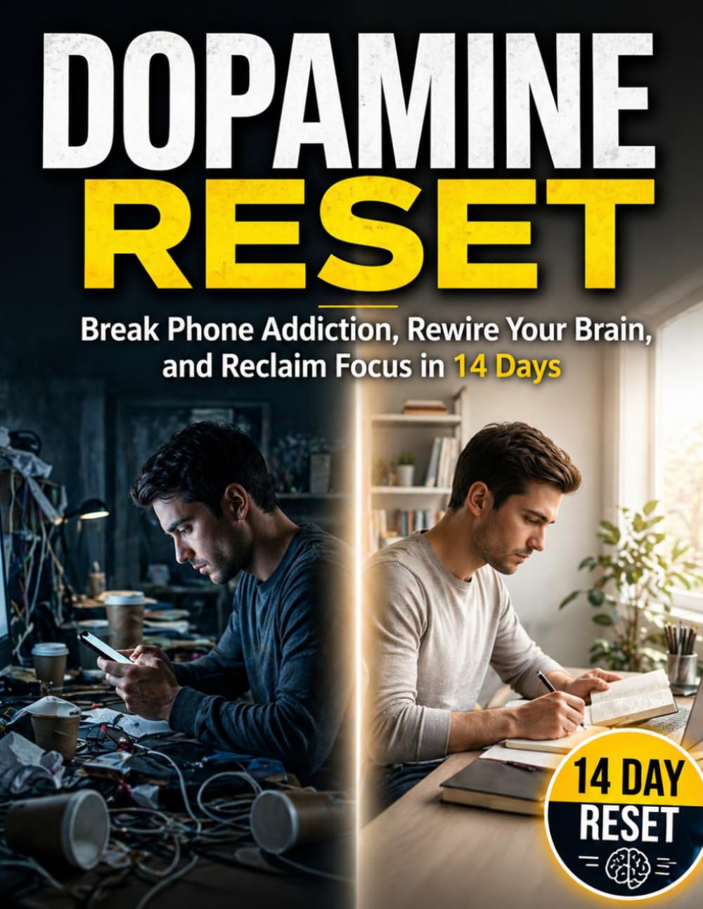 BREAK PHONE ADDICTION: The Dopamine Reset System to Reclaim Focus, Control Your Time, and Eliminate Distraction in 14 Days