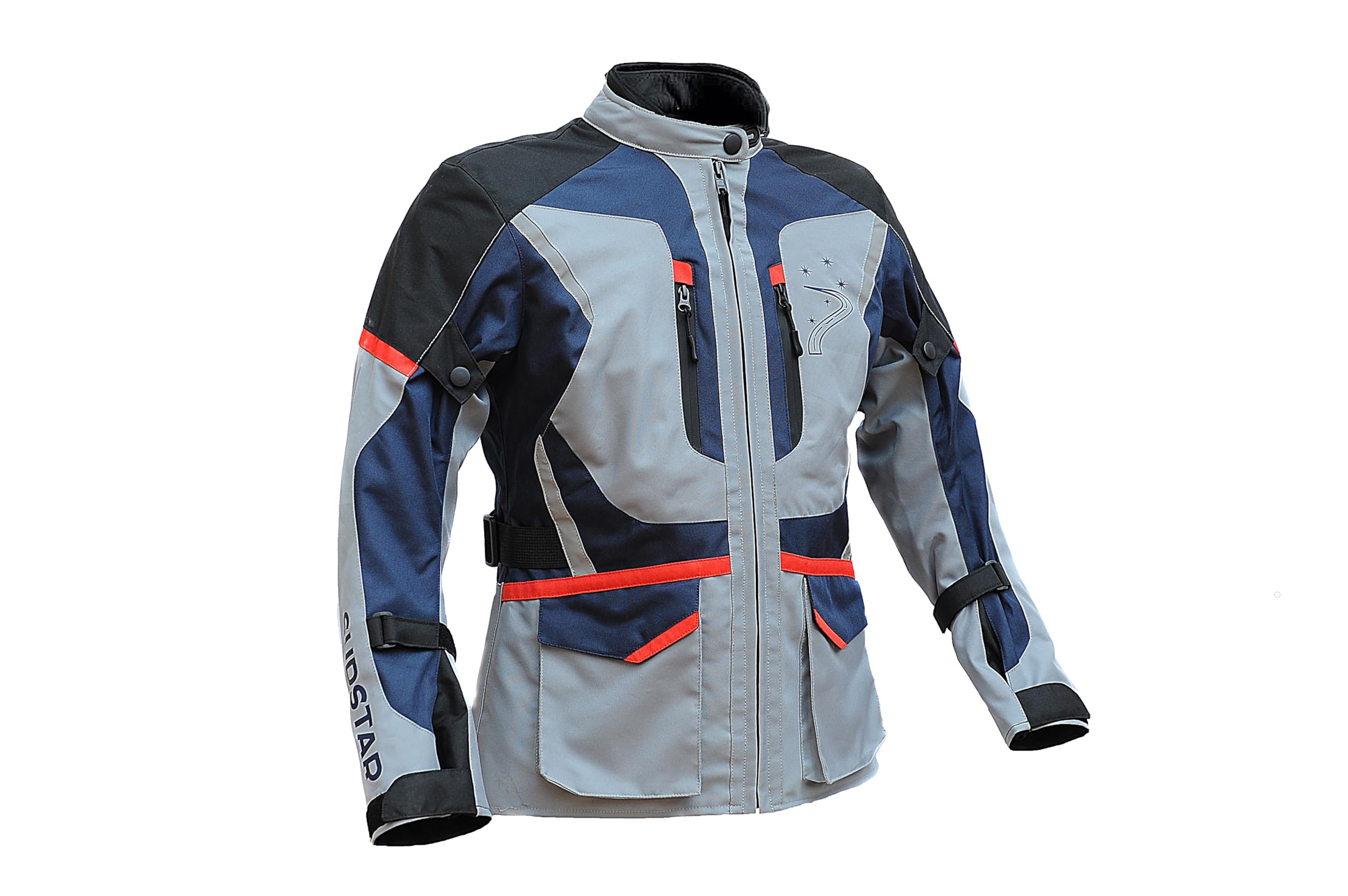 MAGNUM SUPERIOR kurtka motocyklowa, Cordura 600D, 4 stonowanie, 3 warstwy, ochrona CE, poziom 2, wodoodporna i odblaskowa