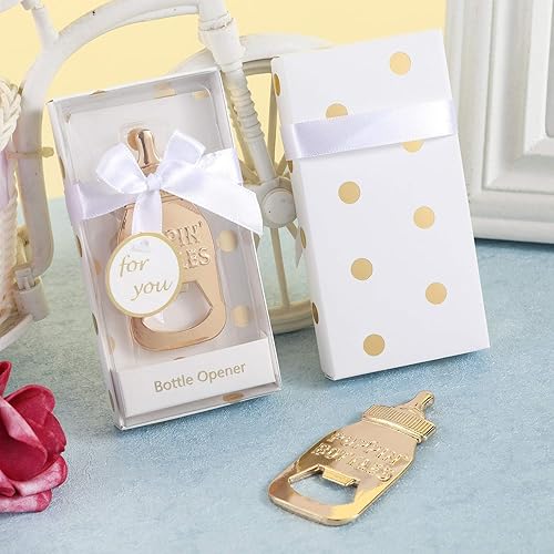 Miniatura 7 de Paquete de 16 abrebotellas para baby shower, bonitos abrebotellas con forma de poppin, recuerdos para baby shower, suministros de recuerdo y