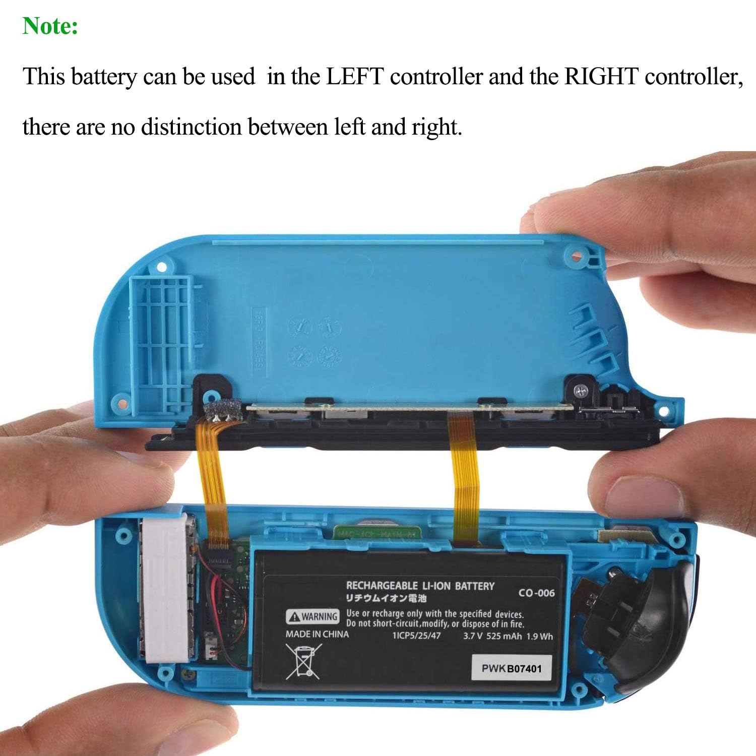 Nintendo Switch ジャンク品　バッテリー、Joy-Con 難アリ New World 1850 mAh Rechargeable Battery Pack Replacement for