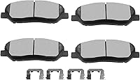 Vista 12 de SCITOO Kits de pastillas de freno de cerámica traseras para Cadillac DeVille, DTS, para Chevrolet Astro, Avalanche 1500, Silverado 1500, Suburban