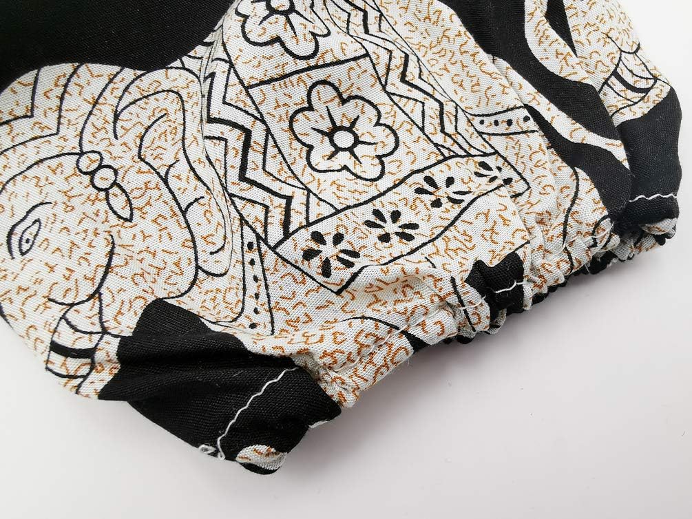 Baby Girls Boho Elephant Tops Harem Pants 2 Piece Outfits - Image 7