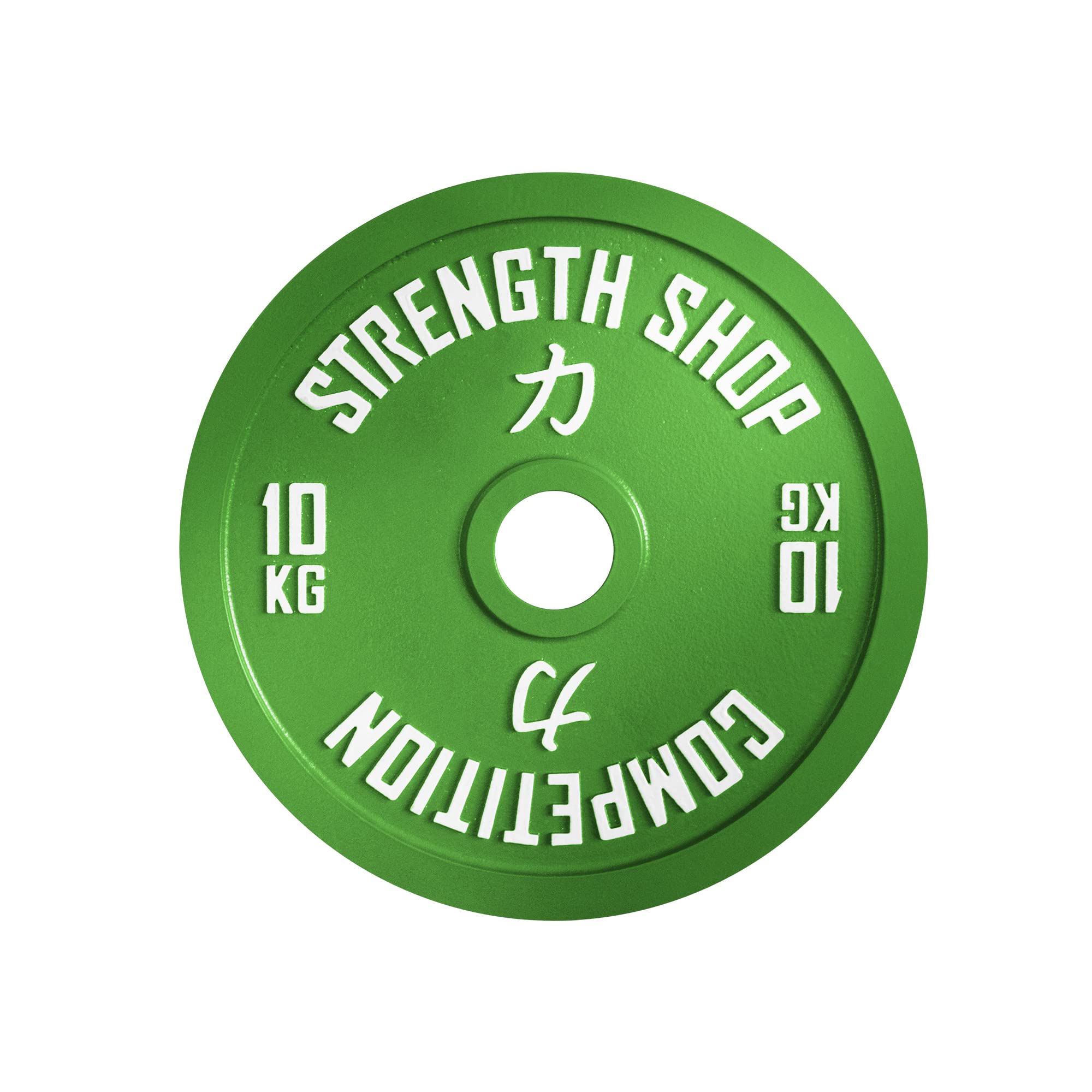 Strengthshop - Dischi calibrati, multicolore, per coppia da 0,25 kg fino a 25 kg, 50,5 mm (adatti per tutti gli stili olimpici), tolleranza del peso di +/-10 g