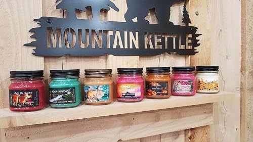 Miniatura 1 de Mountain Kettle Bourbon Street - Vela perfumada - Decoración de otoño para aliviar la ansiedad y el estrés quema de hasta 60 a 80 horas