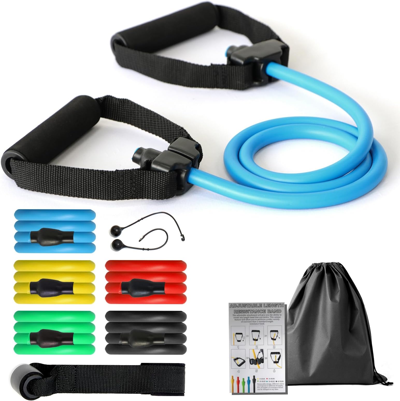 5 Pcs Resistance Bands