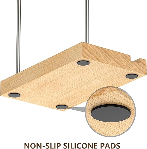 Miniatura 4 de KORRTFID Pantalla de discos de vinilo, soporte para discos de vinilo para álbumes, soporte de colección de discos, soporte para tocadiscos ahora