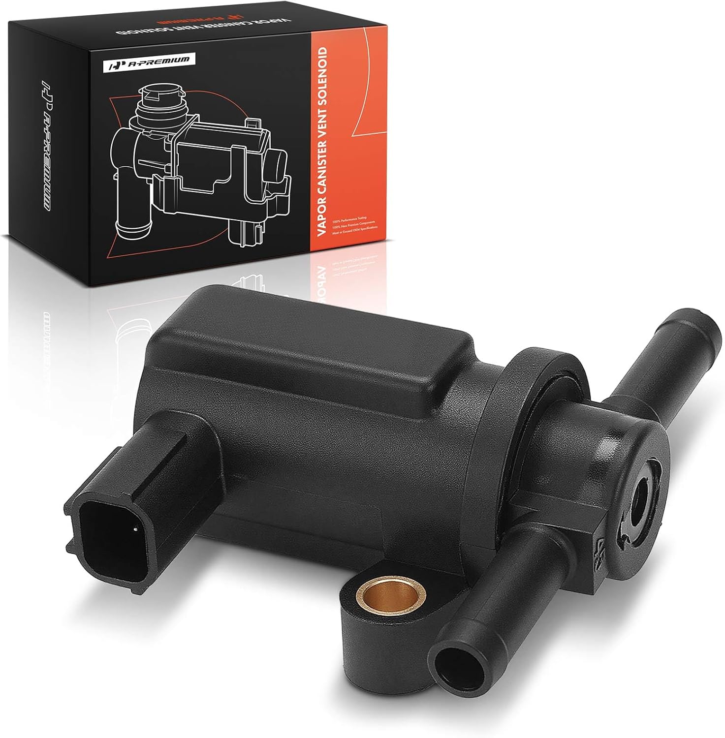 A-Premium Vapor Canister Purge Solenoid Valve Compatible with Honda Accord 2003 3.0L & Acura MDX 2003 3.5L