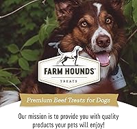 Vista 7 de Farm Hounds - Bazo de Res - Cecina de bazo de res natural premium para perros - Hecho de ganado 100% criado humanamente - Premio de órgano