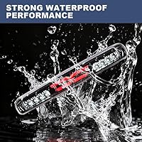 Vista 6 de PIT66 Luz de Freno Tercero Compatible con Chevy Silverado 1500 2500 3500 & Modelos HD (99-06 Silverado/Sierra X Lente Transparente)