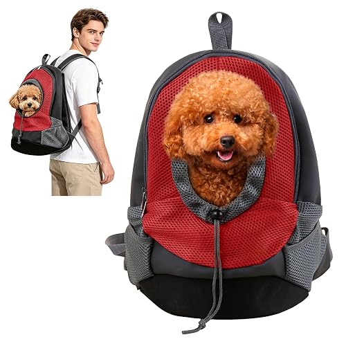 PETCUTE Mochila para Perros Pequeños Transportín Perro Bolsas de Viaje para Perros Portador para Cachorro…