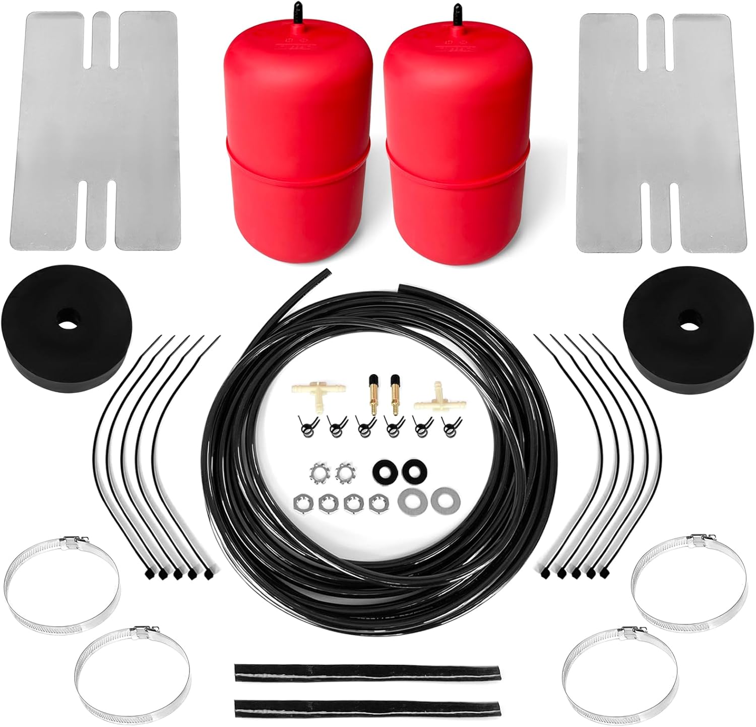 MILLISEC Rear Air Spring Bags Suspension Kit Compatible with 2007 2008 2009 2013 2016 2017 2018 Je-ep Wrangler Car Air Springs OEM Replaces# 60817