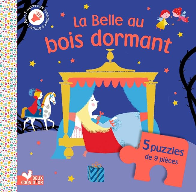 Portada de Livre Puzzle - la Belle Au Bois Dormant