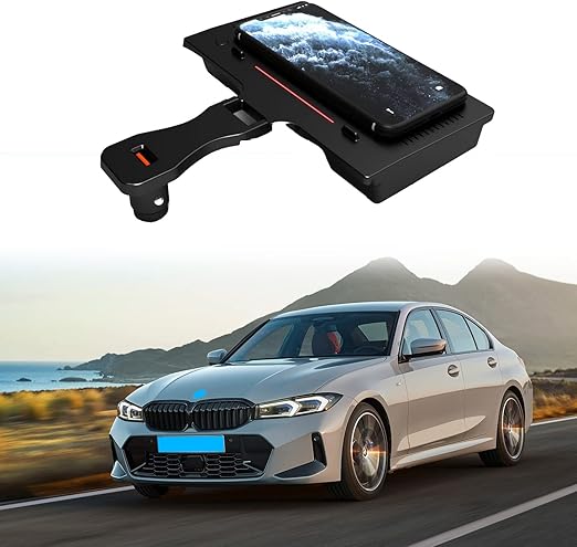 havk center console wireless charger tray for bmw 3 series 2020 2023 car wireless charger accessories for i phonesam sung fast wireless phone charger