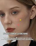 Patch Bouton Hydrocolloïde, Pimple Patch, 250 unités, 7 tailles, 5 formes, 5 couleurs, Soin anti-boutons, Motif étoile multicolore mignon, Absorbe le liquide des boutons–Résultats en 3 h Acne Patches - 7