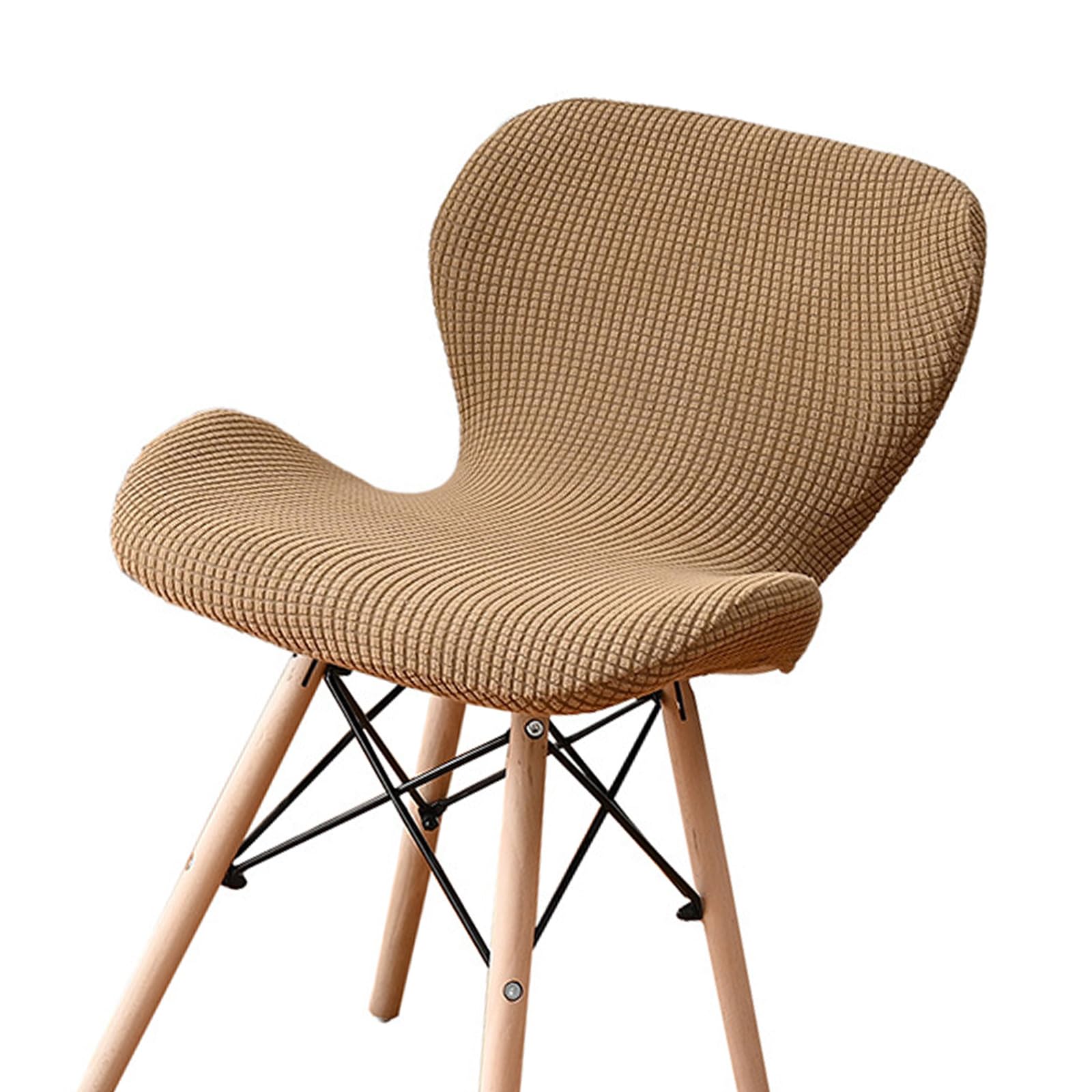 Elnwnnkc Polars Fleece Butterfly Chair Covers Curveds Dining Seat Covers Washable Chairs Slipcover Proof Stool Slipcovers Polars Fleece Chair