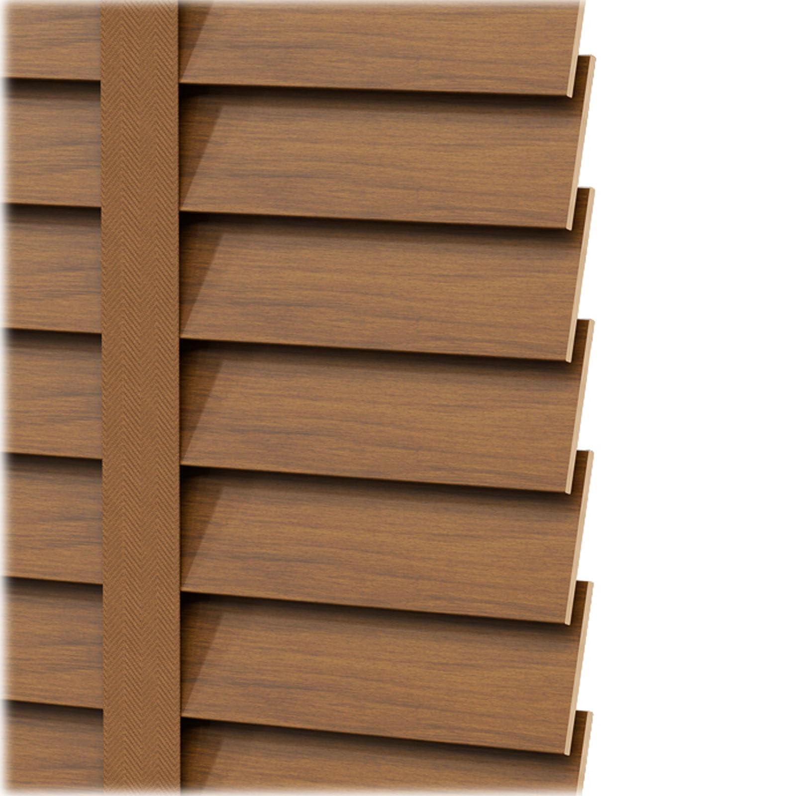 Persianas venecianas de madera real de 20-160cm, cortinas de parasol para ventanas de hogar