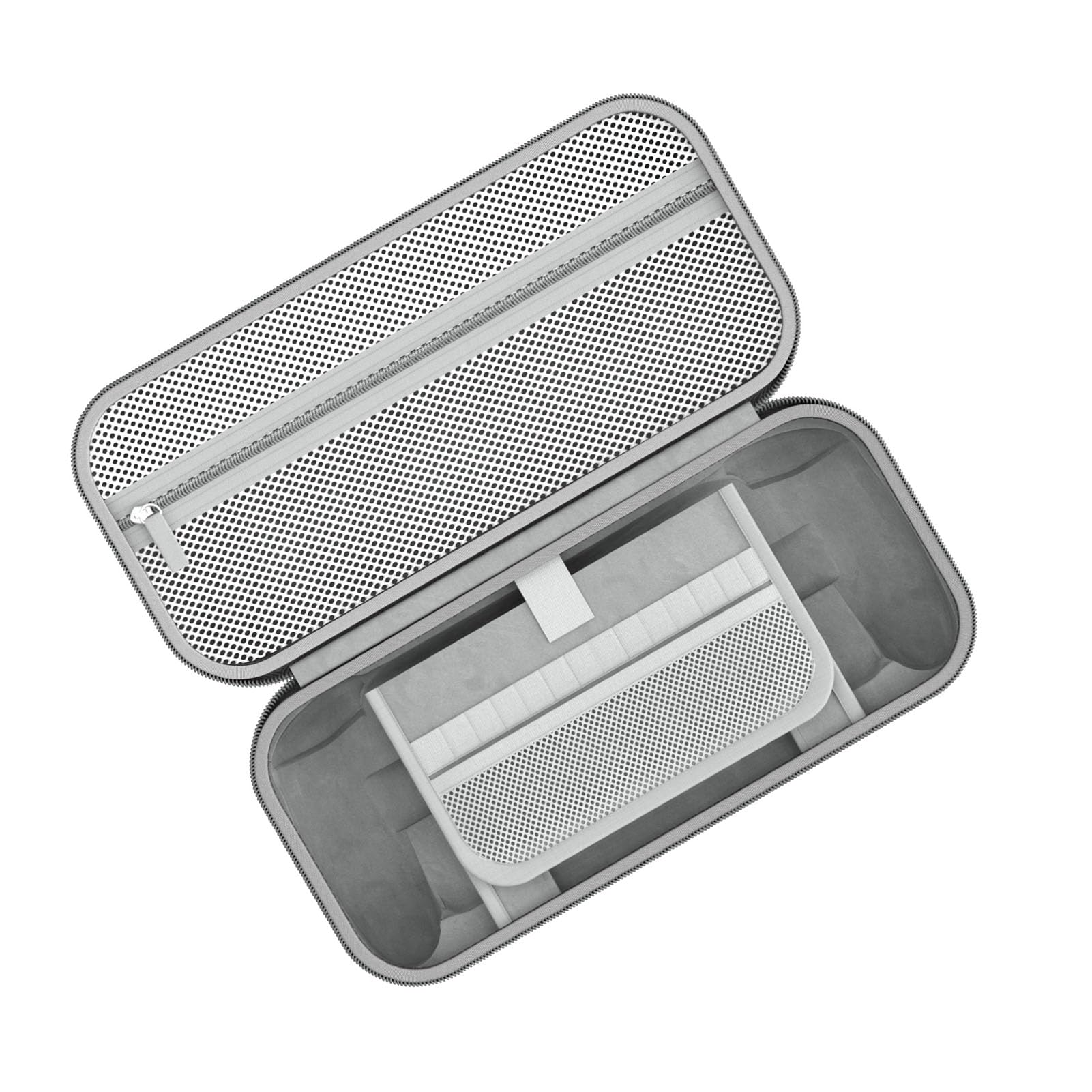 Greensen Custodia per Console di Gioco Portatile Custodia Rigida in EVA Resistente all'acqua Grande capacità con in Rete Maniglia per Assorbimento degli Urti per Viaggi Uso Quotidiano Adatta per