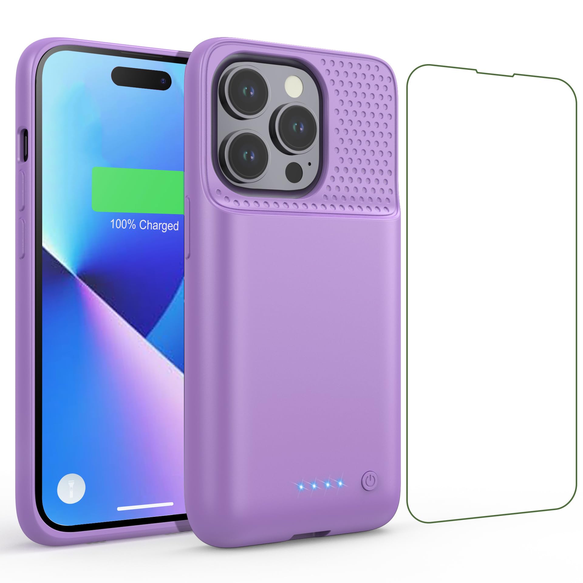 Amazon.com: Pxwaxpy Battery Case for iPhone 14 Pro (6.1 Inch