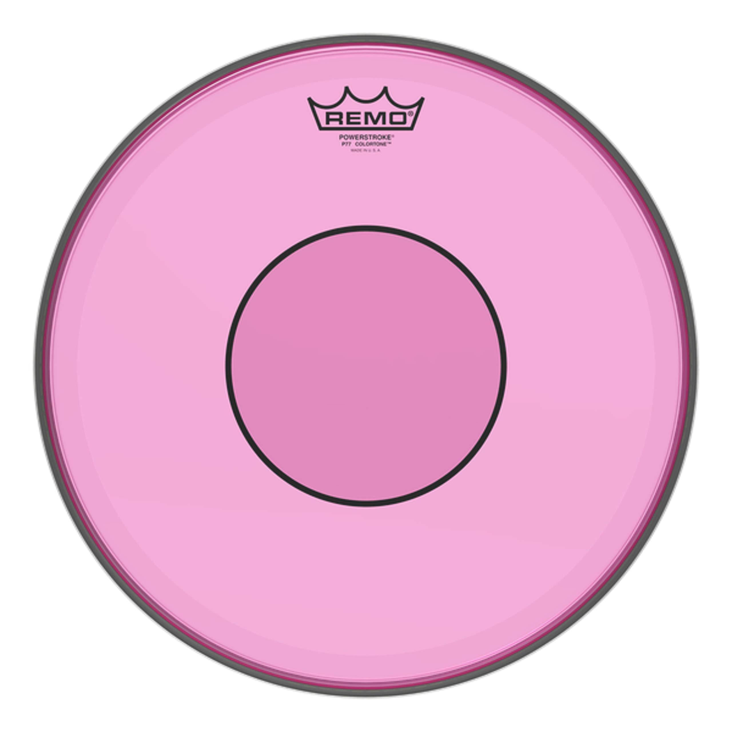 Remo 14"" Powerstroke 77 Colortone Pink Snare Drum Head P7-0314-CT-PK