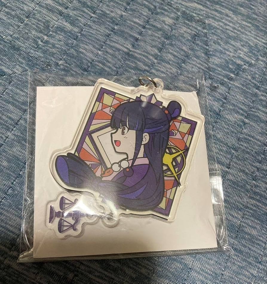 逆転裁判画廊 綾里真宵アクリルキーホルダー 逆転裁判