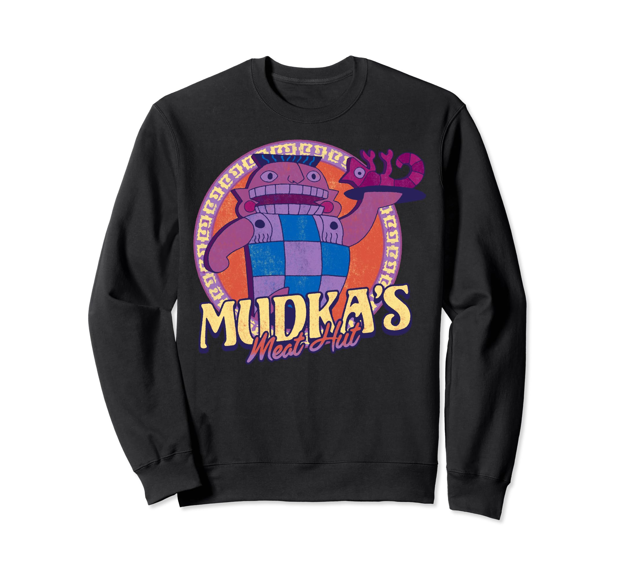 disneyEmperor's New Groove Mudka's Meat Hut Logo Sweatshirt