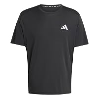adidas Uomo Adi365 Running Essentials Shirt, Black