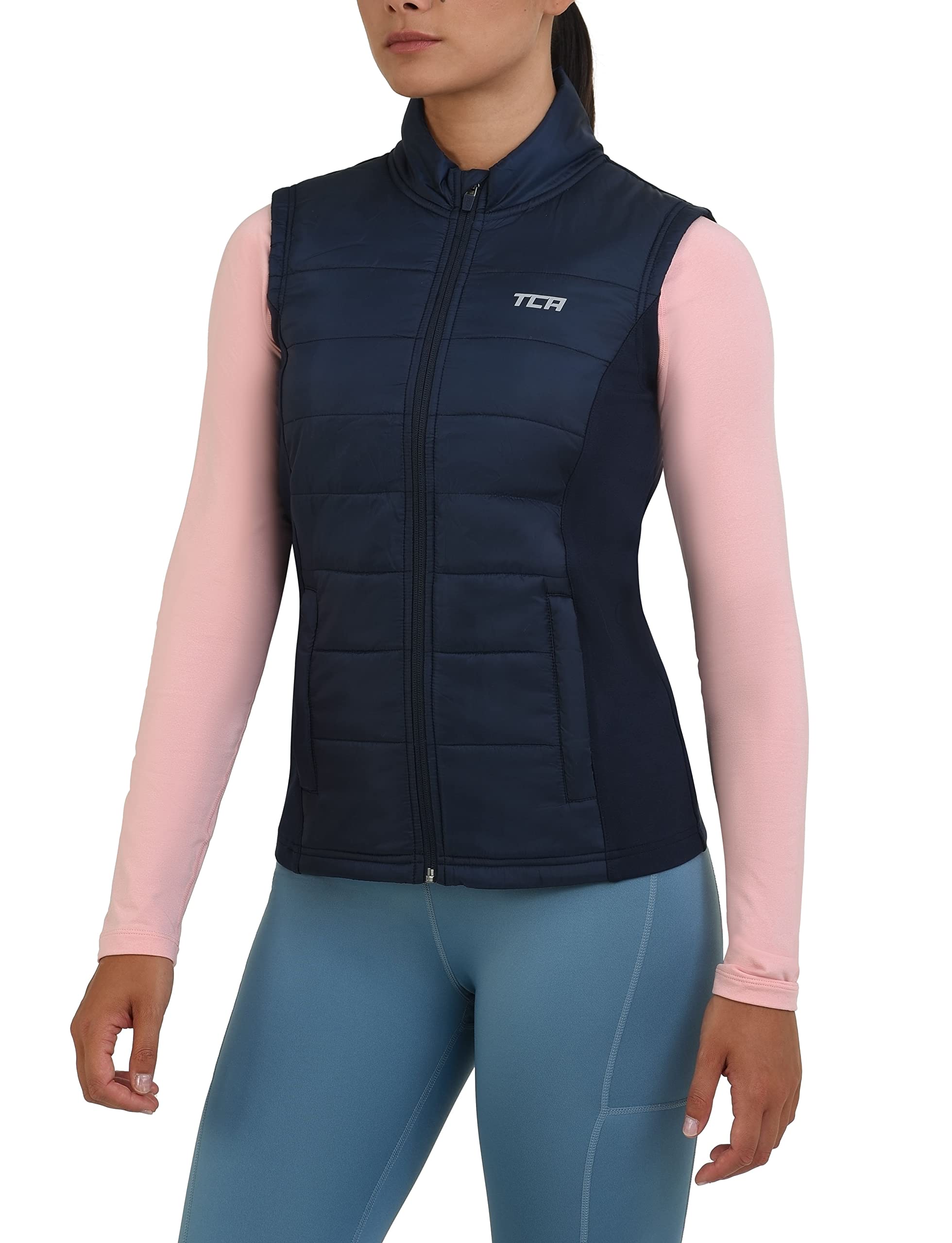 tca Women's Excel Runner Thermal Lightweight Running Gilet/Bodywarmer with Zip Pockets-picture-25