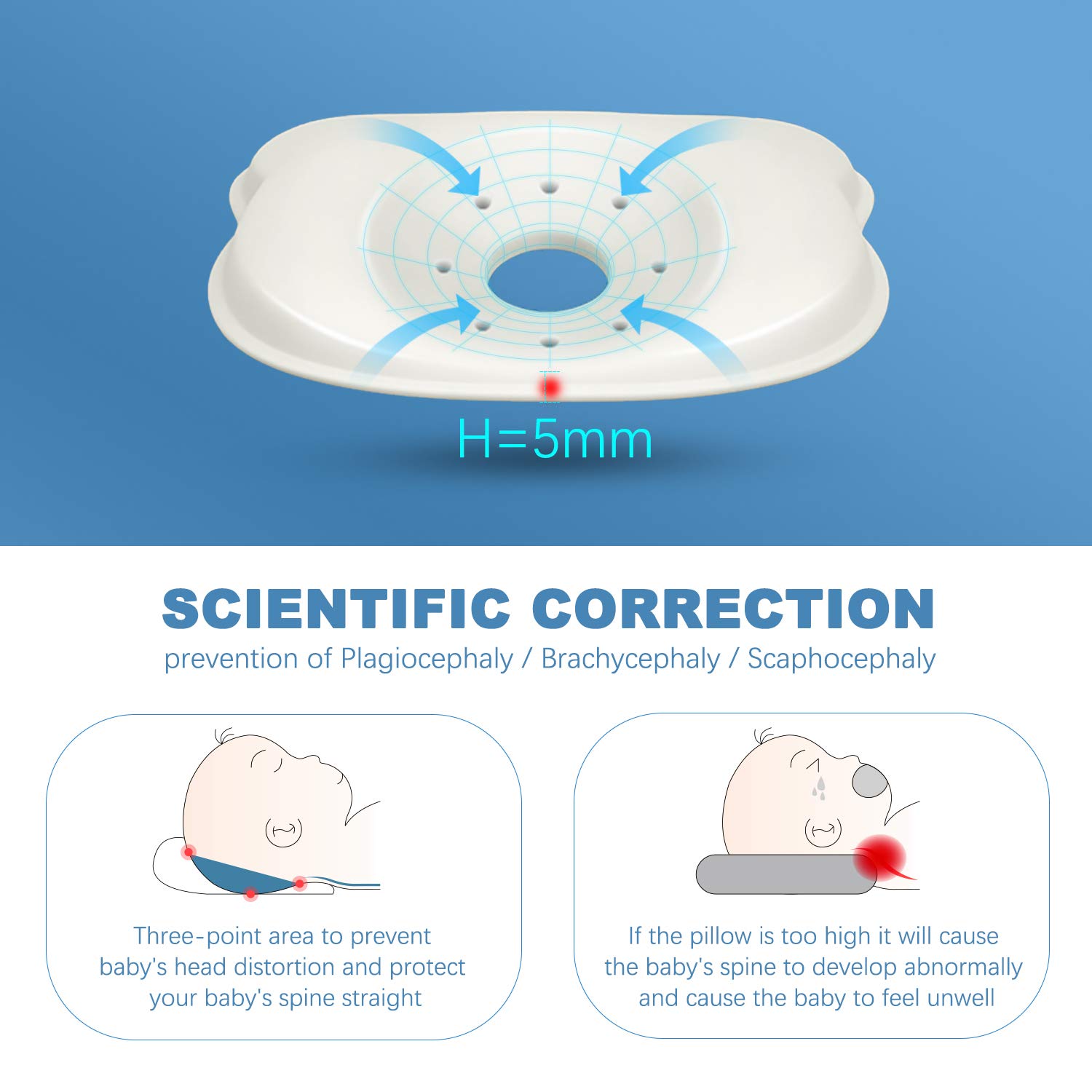 head correction pillow