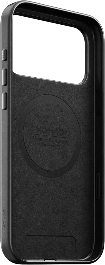 NOMAD Trdtnl Lthr Case iPh17PM Hor Black