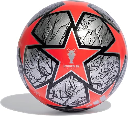 Miniatura 3 de adidas UEFA Champions League 2324 Club Ball Construction, Official Match Ball Graphics, UEFA Champions League Crest, Requires Inflation, Size 3-5,
