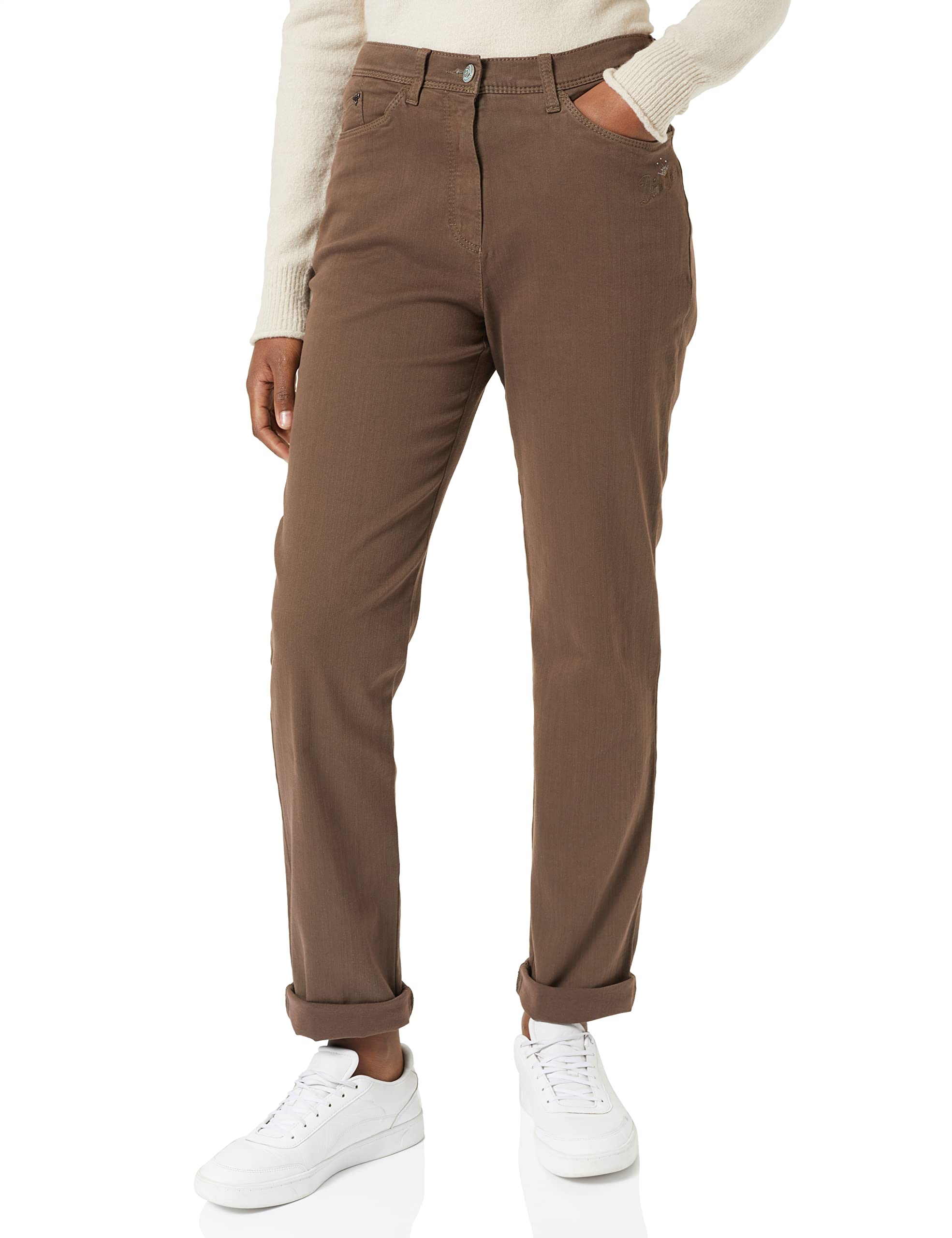 Raphaela by BraxWomen Style Laura 5-pocket Magic Waist Summer Denim Super Slim Jeans