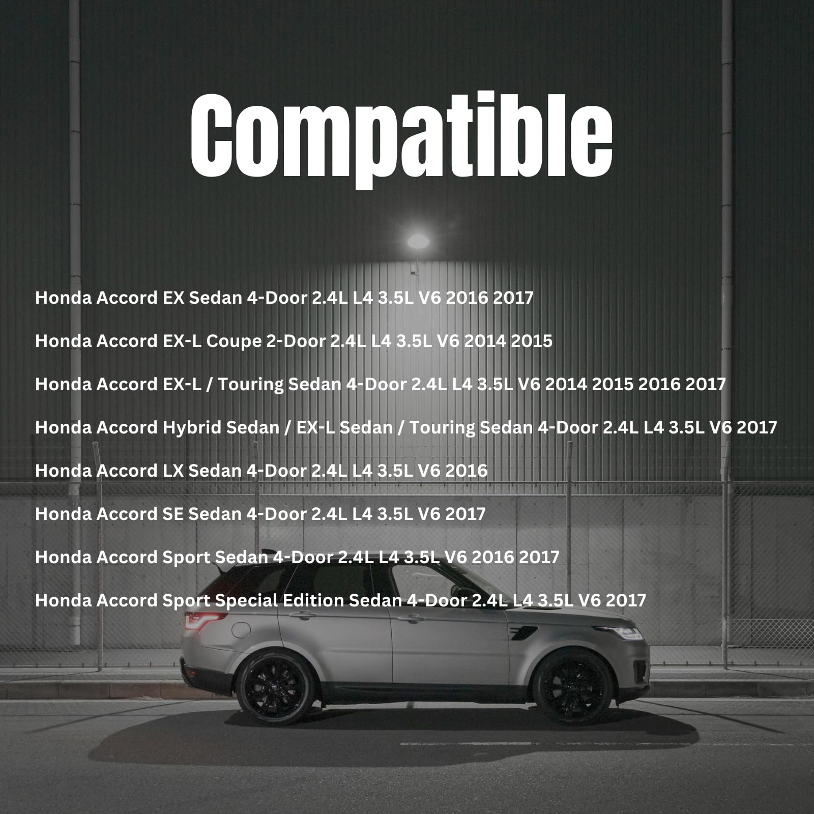 AUTO OCCASION Rear View Backup Camera Park Parking Reverse Camera Compatible with Honda Accord Sedan 2014 2015 2016 2017 Replace 39530T2AA21 39530T2AA31 39530-T2A-U210 39530-T2A-U110-M2