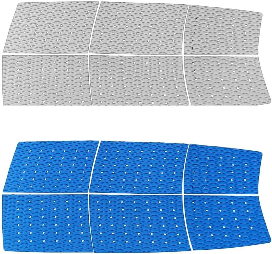 Surfboard Traction Pad 6 Pieces Full Deck Grips Stomp Pads