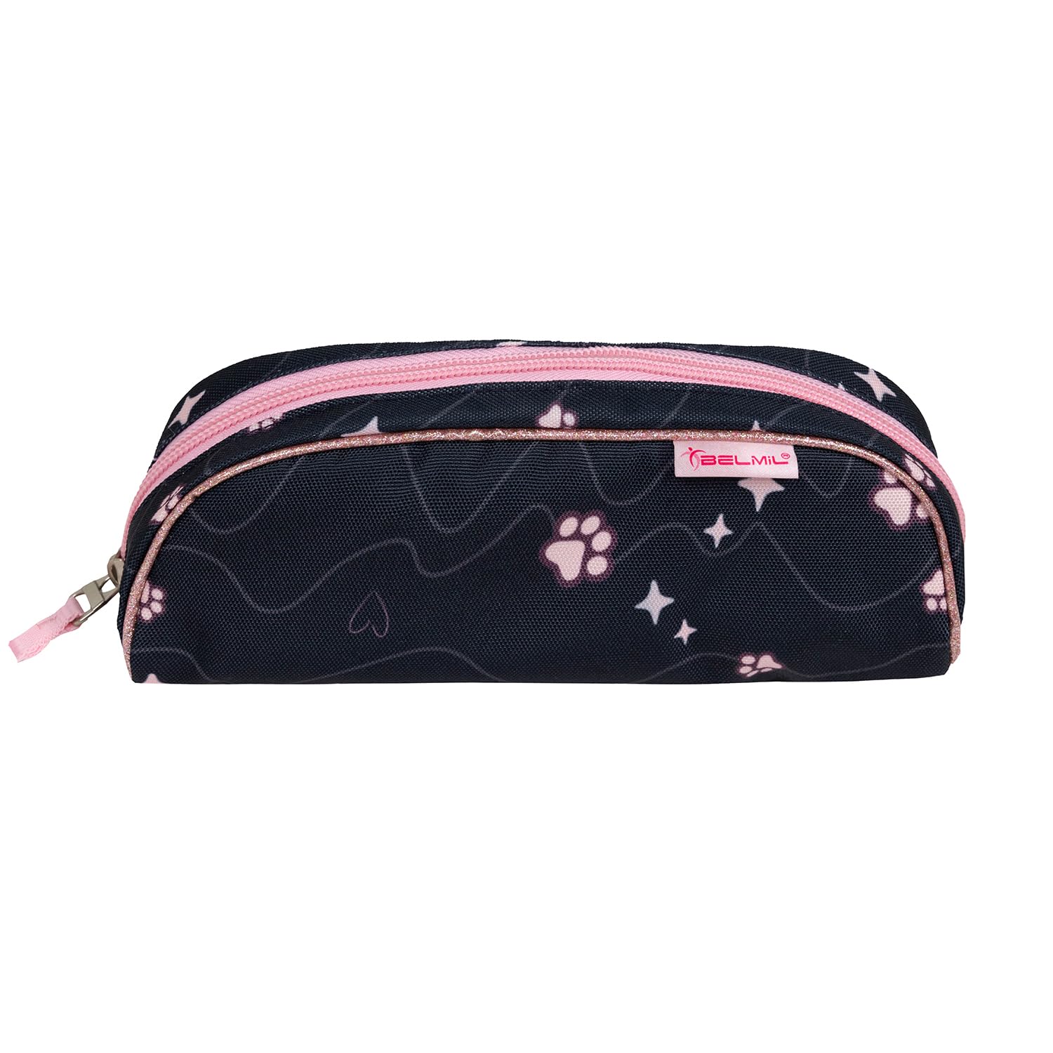 Belmil Schulranzen Set 403-13/AG/S/R 5 - teilig ergonomischer Schulranzen Set mit Regenschutz 1. klasse 2. klasse 3. klasse - Super Leicht 930-990 g/Grundschule (Cute Kitten 2)
