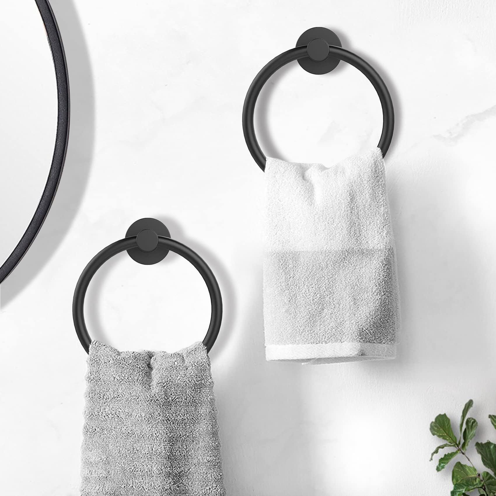 Set accessori bagno porta asciugamani in acciaio kit 4 pz prod. One Cromo