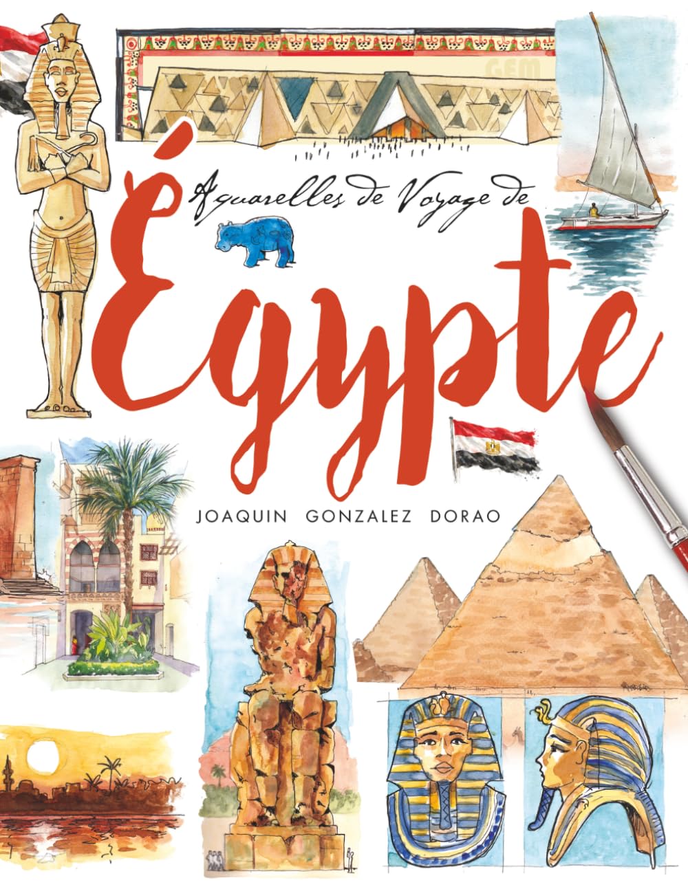 Égypte Aquarelles de voyage