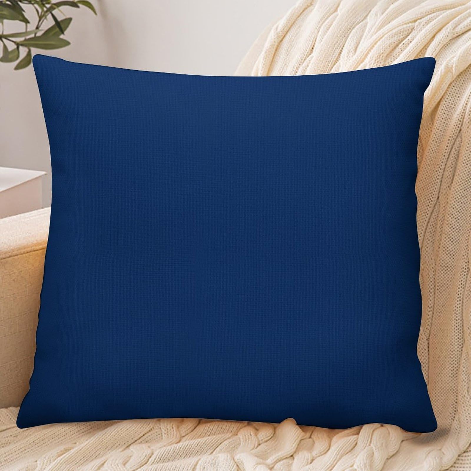 Fekiloot Style Navy Pillowcase Pillow Sham Pillow Case