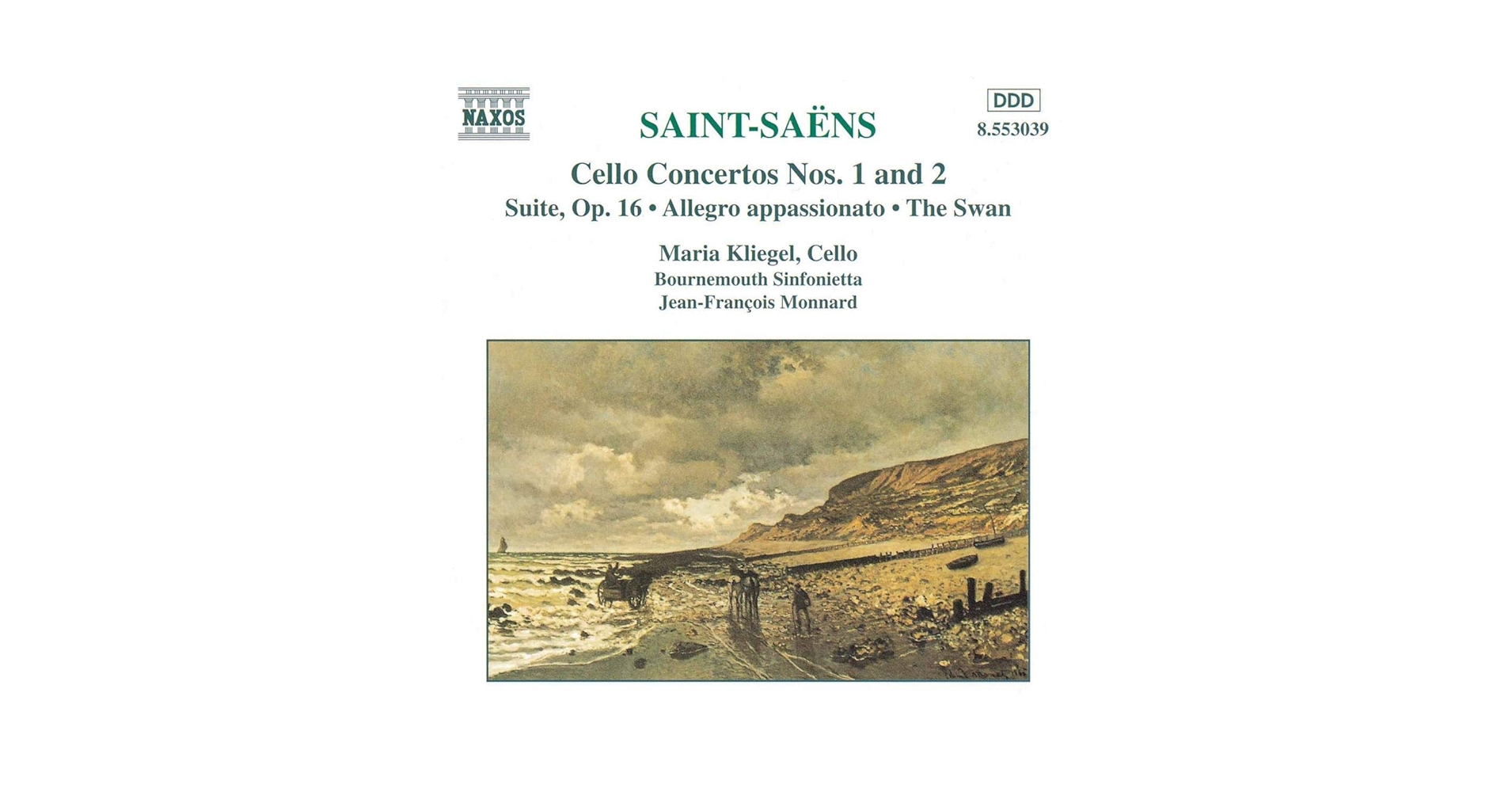 Amazon.com: Saint-Saens: Cello Concertos Nos. 1 and 2