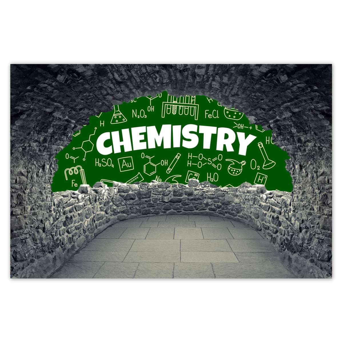 Sticker mural grand format 120 x 80 cm lavable pour salle de classe