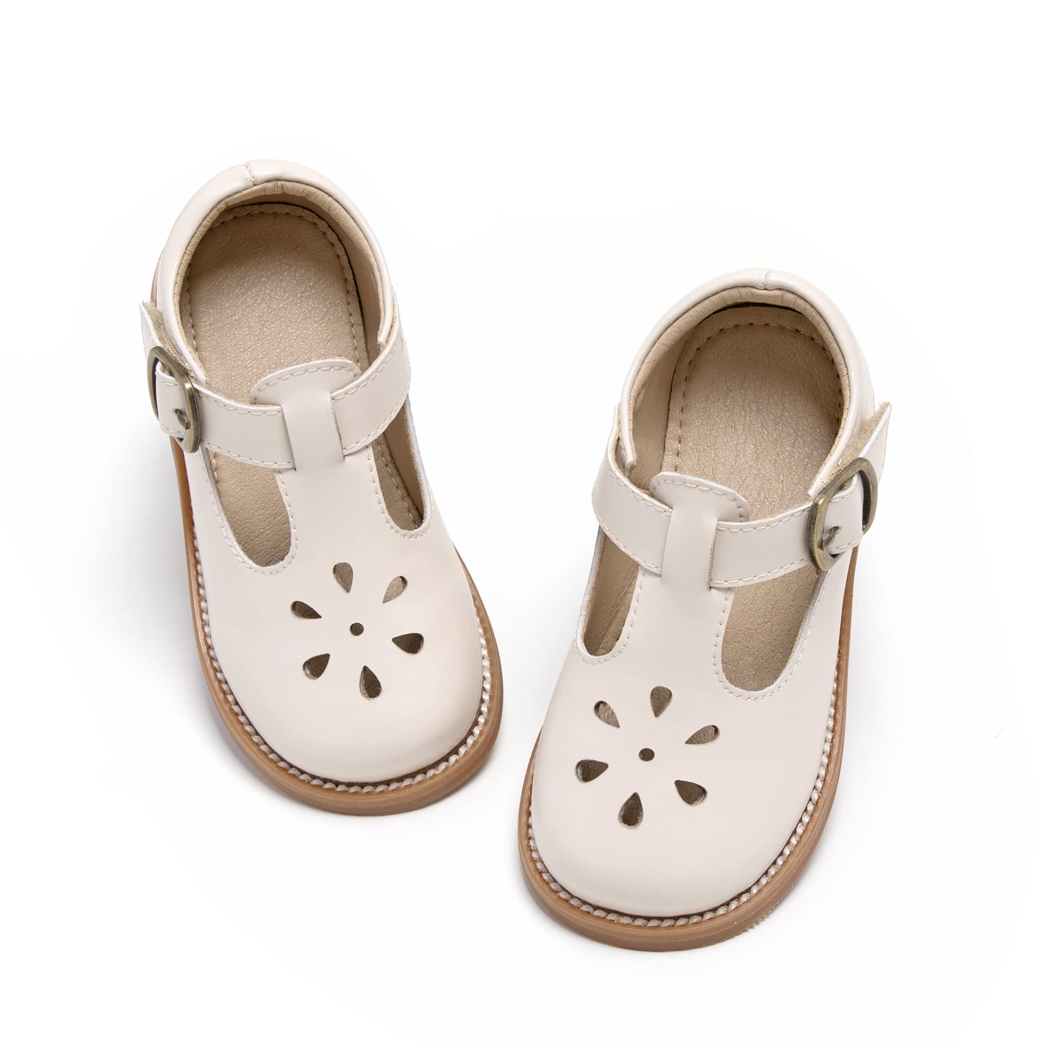 Felix & Flora Toddler Little Girl Mary Jane Dress Shoes - Ballet Flats for Girl Party School Shoes — view 58