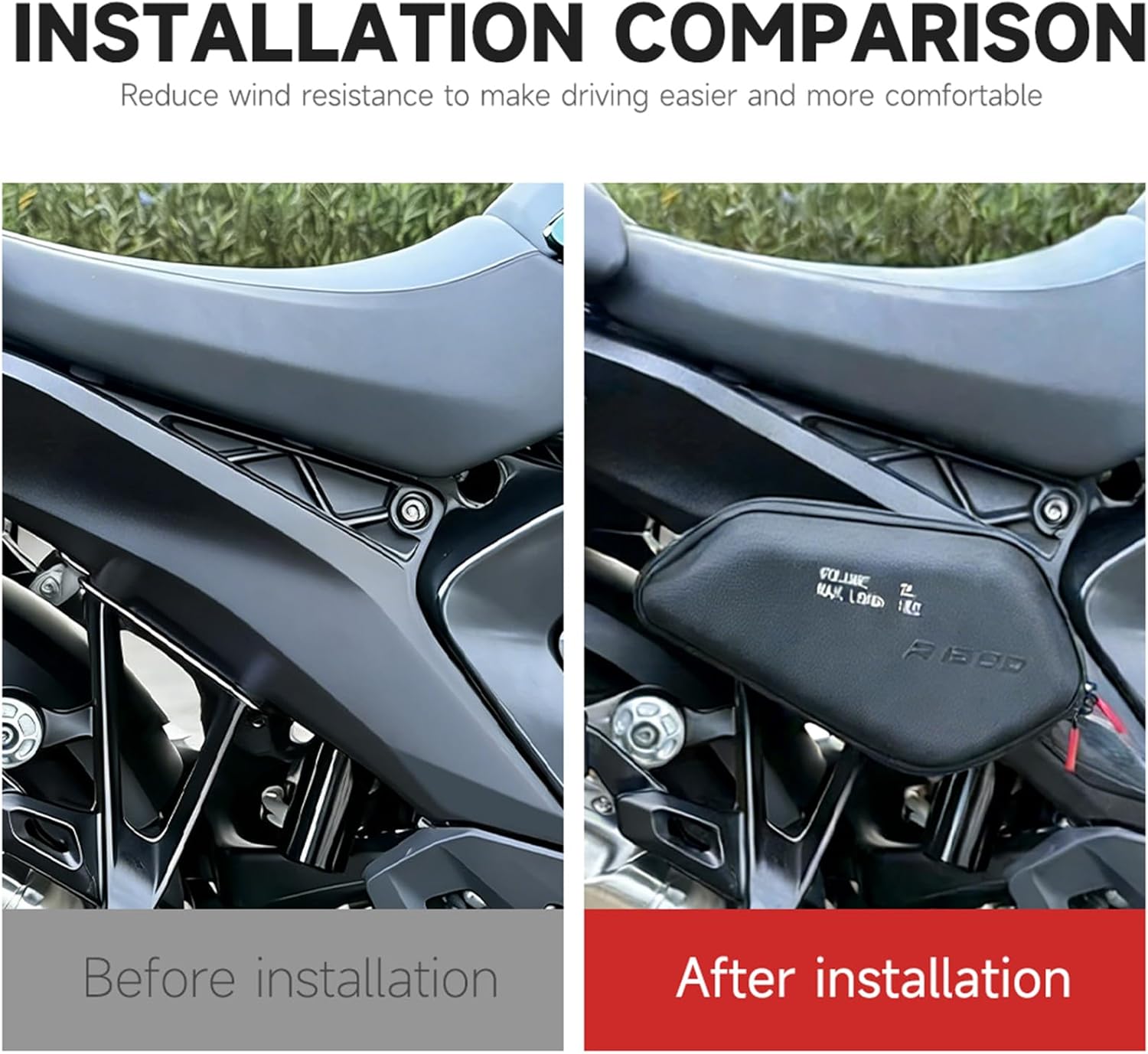 For BMW R1300GS Motorcycle Side Frame Storage Bags 2023 2024 2025 Waterproof Package Bag Volume 2L Travel Essential Pocket